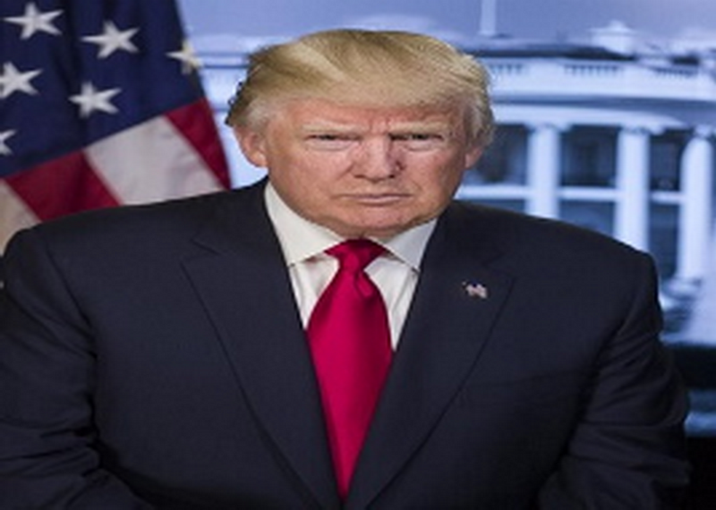 45th President Trump Banner W/ Sleeve & Grommets -  3'X5' Flag Rough Tex® 100D