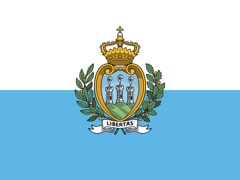 San Marino Flag 100D Rough Tex® (Multiple Sizes)