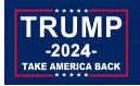 Trump 2024 Take America Back 3'X5' Flag ROUGH TEX® 150D