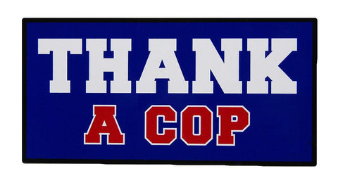 THANK A COP BUMPER STICKER PACK OF 50