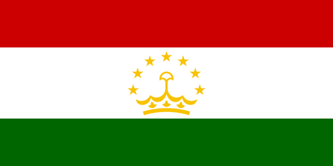 Tajikistan Flag 100D Rough Tex® (Multiple Sizes)