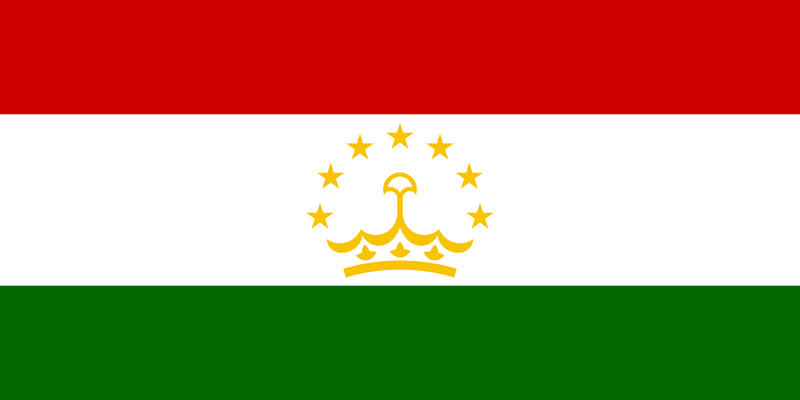 Tajikistan Flag 100D Rough Tex® (Multiple Sizes)