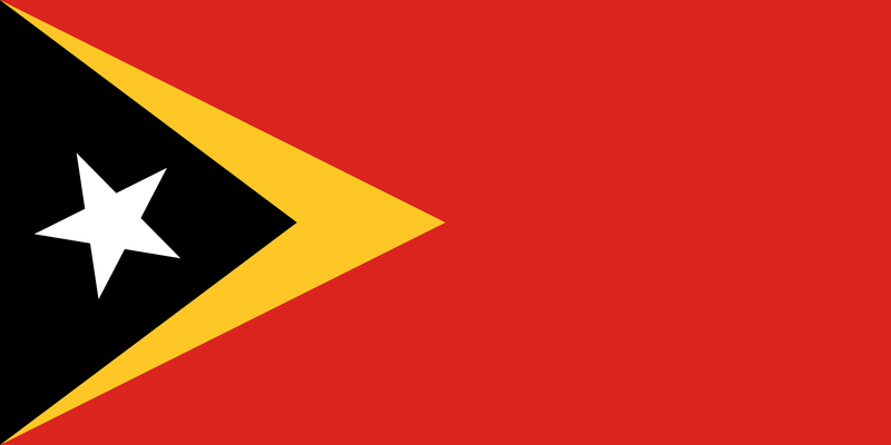 East Timor Flag 100D Rough Tex® (Multiple Sizes)