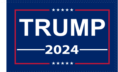 5x8 TRUMP 2024 FLAG 100D ROUGH TEX ®