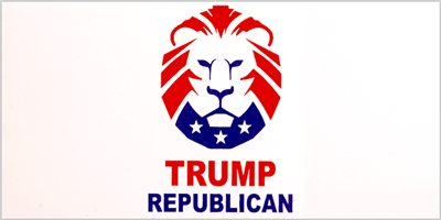 TRUMP REPUBLICAN Pack of 50 bumper stickers