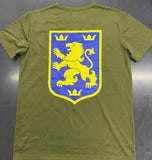 Ukraine Official Commander in Chief & Royal Crest Rough Tex® Cotton Military Shirt Size Small