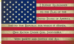 USA Pledge Vintage 3'X5' Flag ROUGH TEX®100D