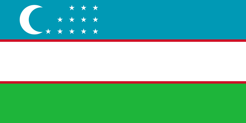 Uzbekistan 3'X5' Flag ROUGH TEX® 100D