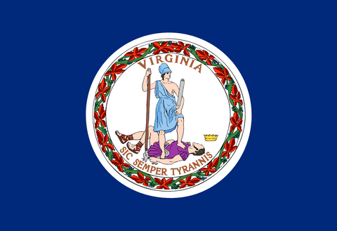 Virginia State Flag 100D Rough Tex® (Multiple Sizes)