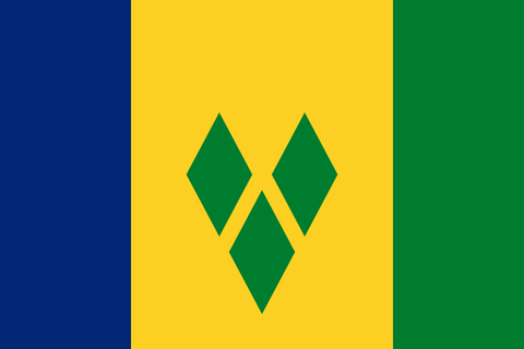 Saint Vincent and the Grenadines Flag 100D Rough Tex® (Multiple Sizes)