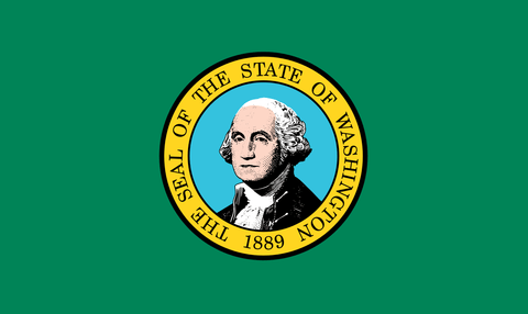 Washington State Flag 100D Rough Tex® (Multiple Sizes)