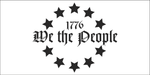 WE THE PEOPLE BUMPER STICKER