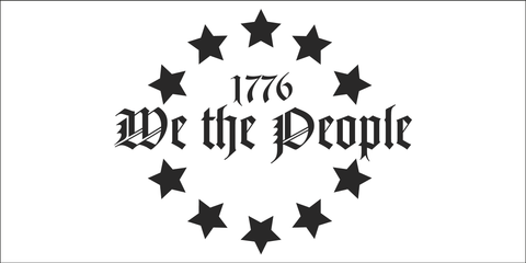 WE THE PEOPLE BUMPER STICKER