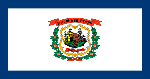 West Virginia State Flag 100D Rough Tex® (Multiple Sizes)